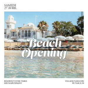 Villa Djunah Beach Reopening Summer 2024, Antibes Juan Les Pins